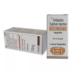 Винбластин (Cytoblastin :: Uniblastin :: Chemoblast) лиофилизат д/пригот. р-ра д/в/в введения 10мг/10мл №1 фото