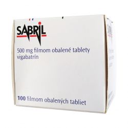 Сабрил (Вигабатрин) таблетки 500мг №100 (100 таблеток) в Красноярске и области фото