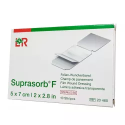Супрасорб Ф (Suprasorb F) стер. пленка для перевязки ран 5*7см 10шт в Красноярске и области фото