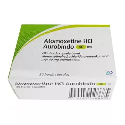 Атомоксетин HCL 40 мг Европа :: Аналог Когниттера :: Aurobindo капс. №30 в Красноярске и области фото
